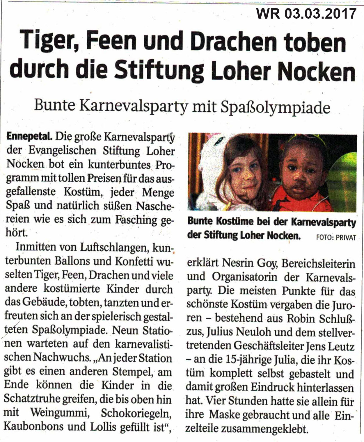2017-03-03 Karnevalsfeier