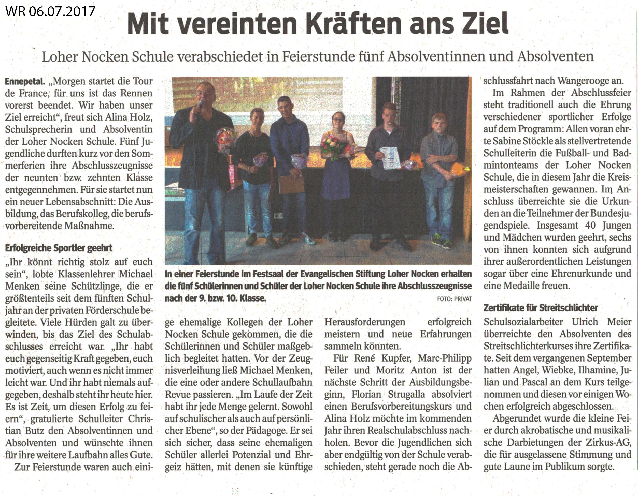 2017-07-06 Schulabschlussfeier